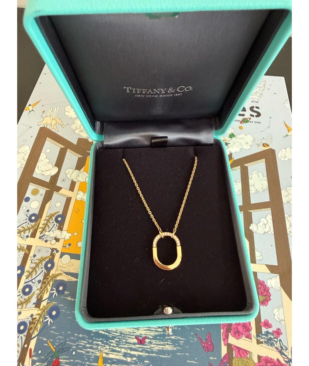 TIFFANY&CO Золотое колье из розового золота, фото 2
