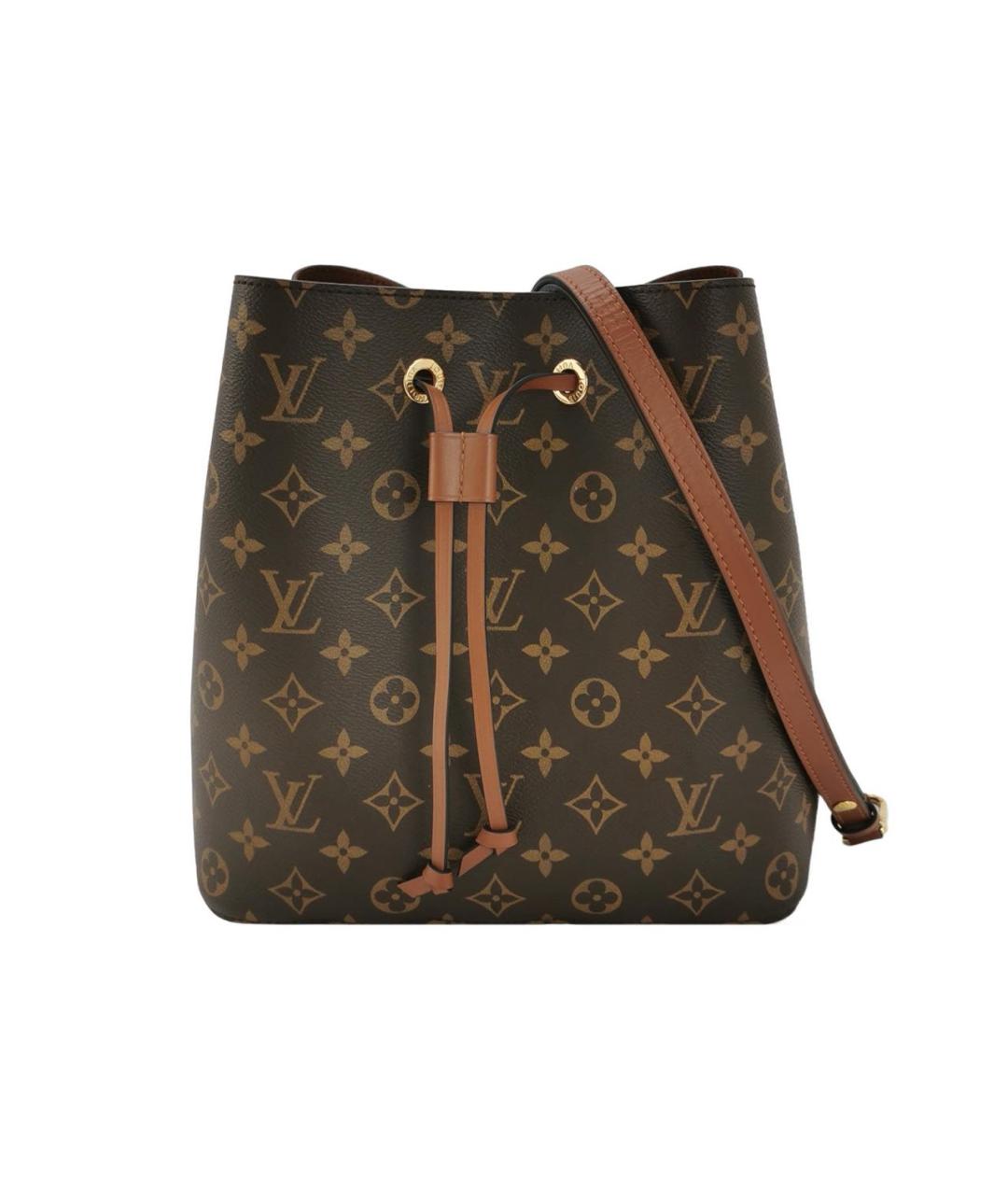 LOUIS VUITTON Коричневая сумка через плечо, фото 1