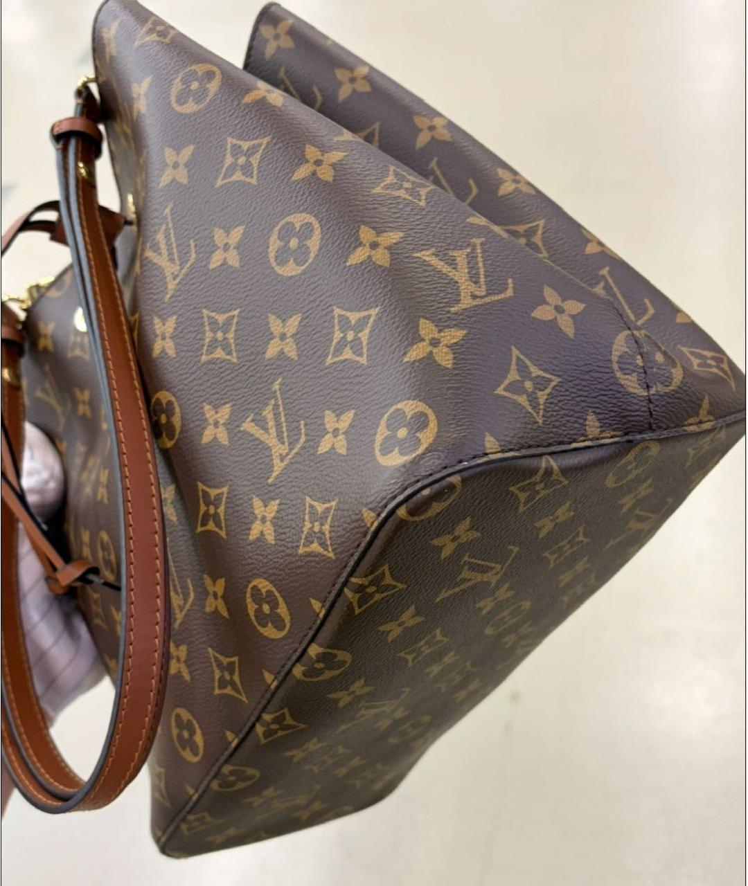 LOUIS VUITTON Коричневая сумка через плечо, фото 4
