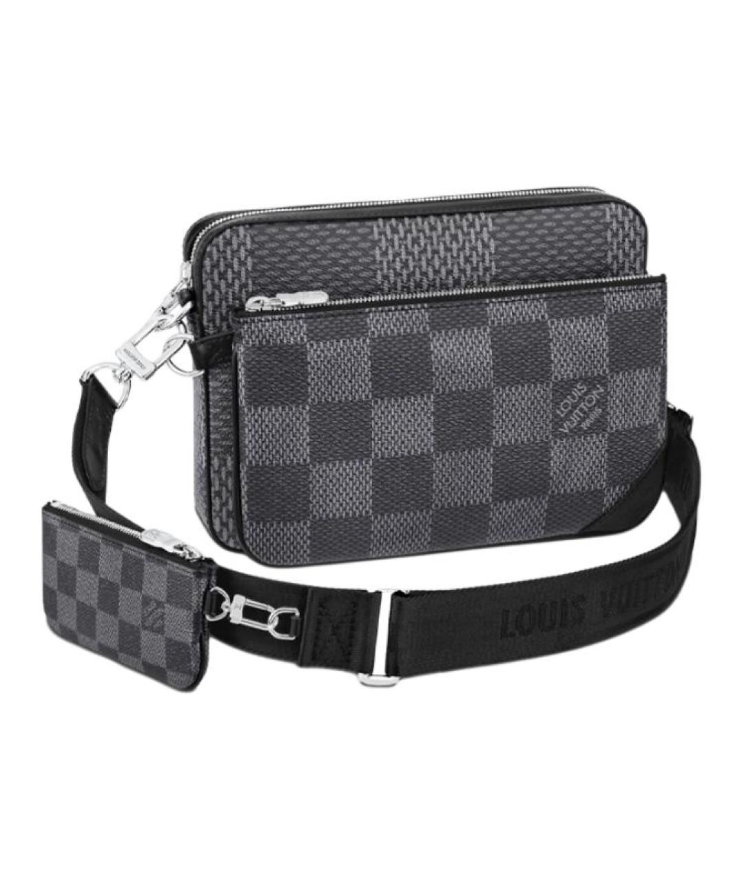 LOUIS VUITTON Серая сумка на плечо, фото 1
