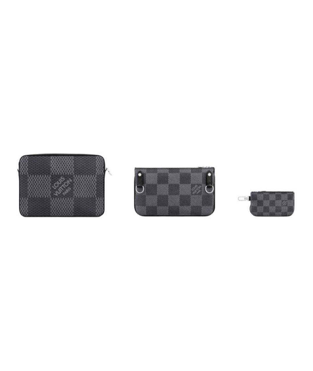 LOUIS VUITTON Серая сумка на плечо, фото 3