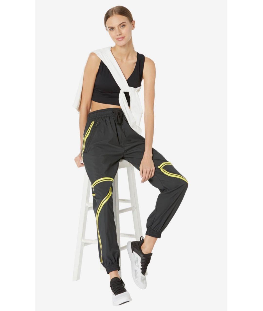 ADIDAS BY STELLA MCCARTNEY Черные спортивные брюки и шорты, фото 2