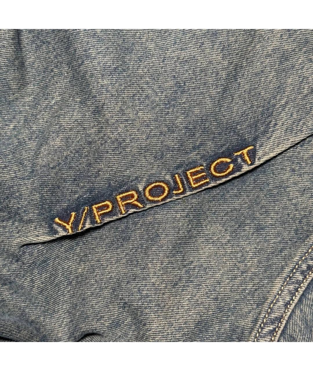 Y/PROJECT Синяя кэжуал рубашка, фото 8