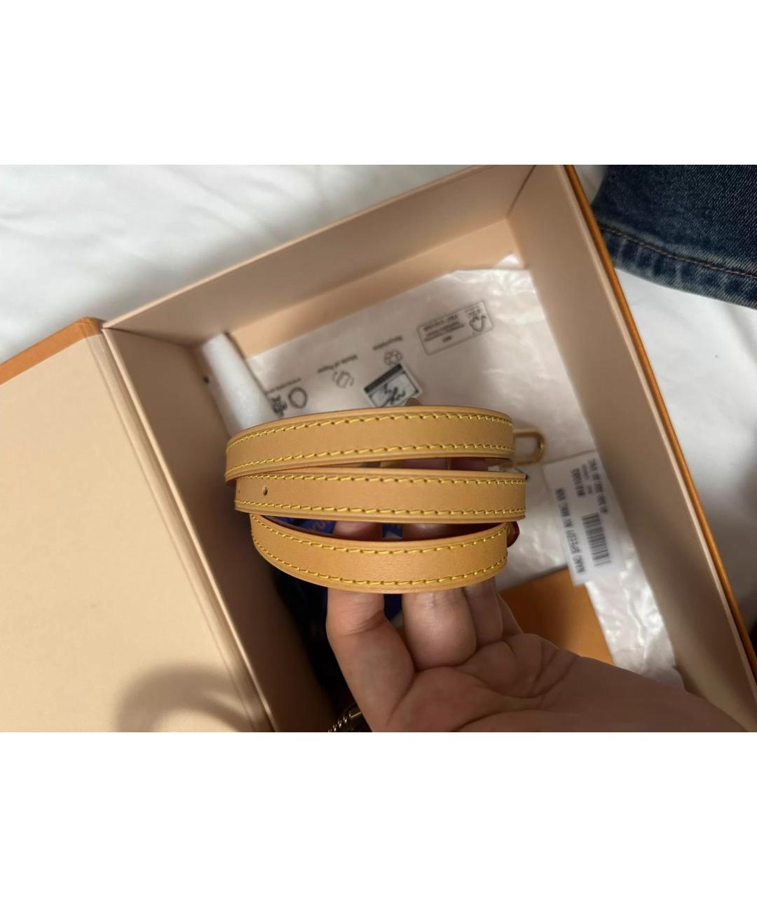 LOUIS VUITTON Коричневая сумка через плечо, фото 4