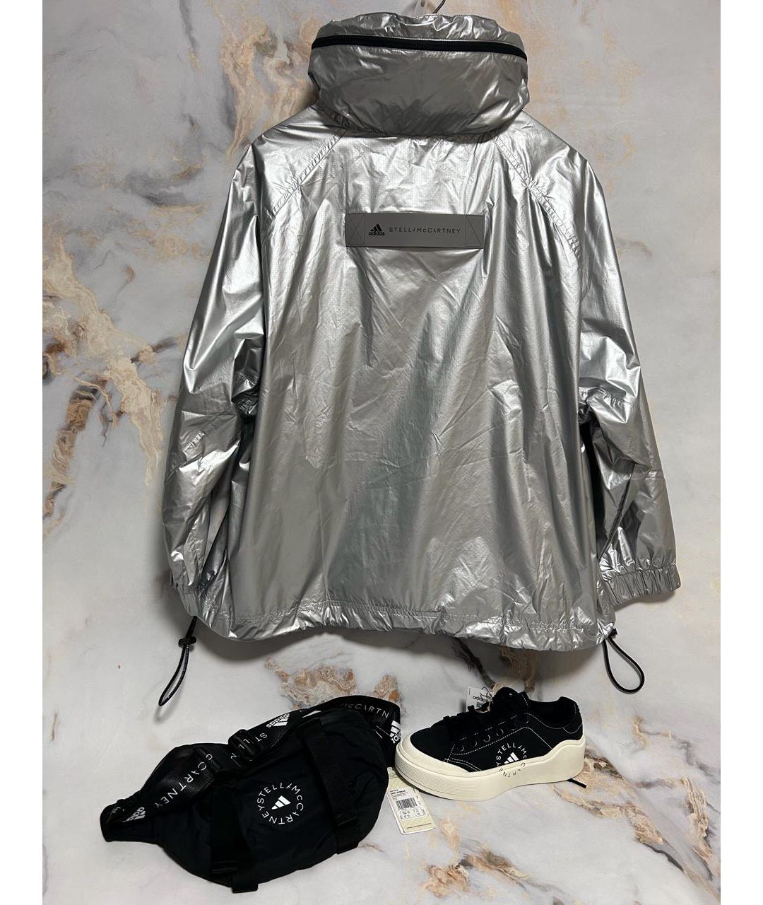 ADIDAS BY STELLA MCCARTNEY Серебряная куртка, фото 4