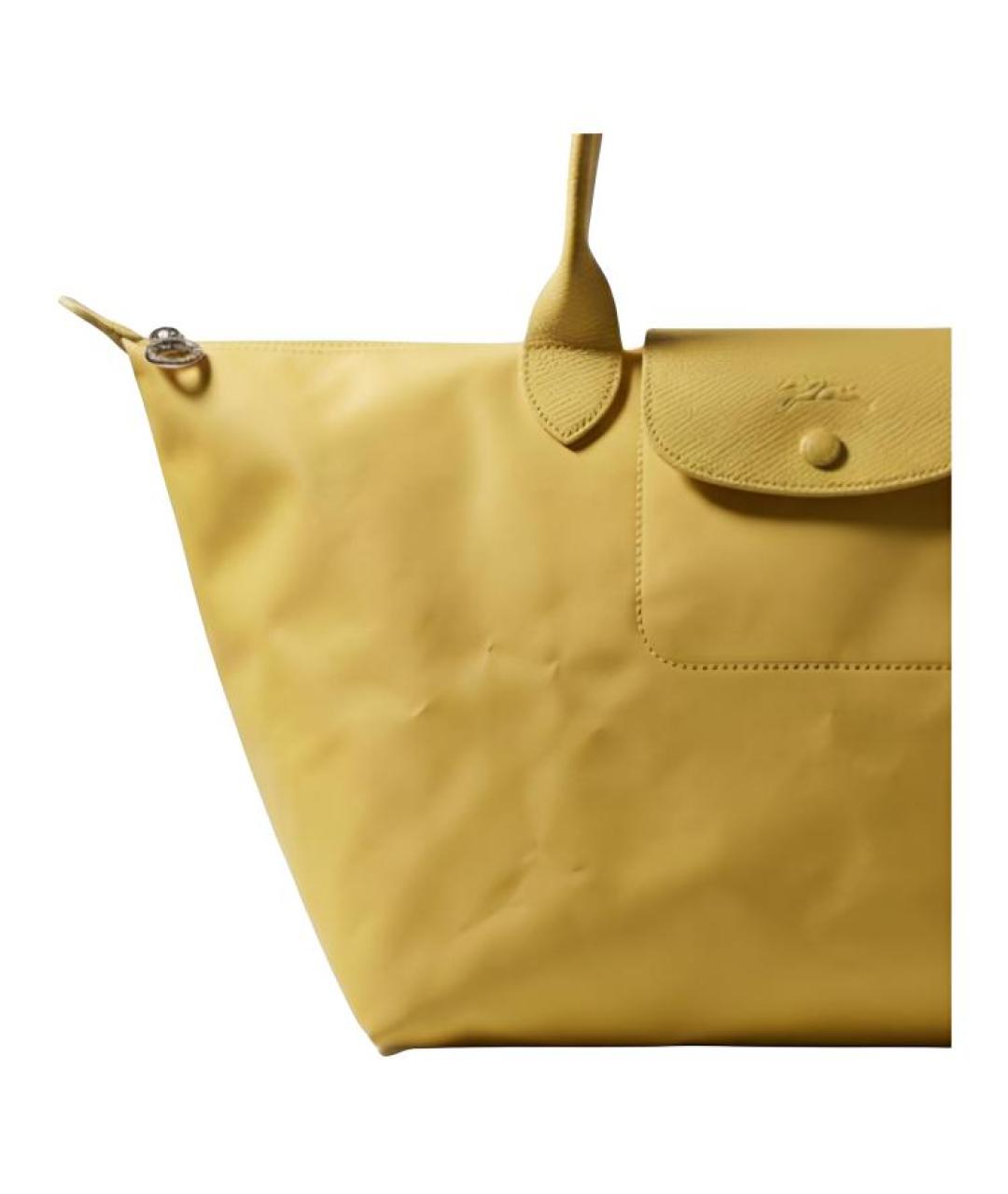 LONGCHAMP Желтая сумка через плечо, фото 3