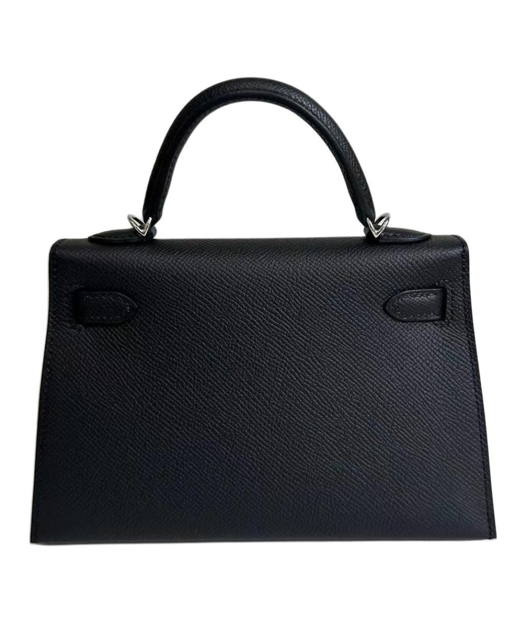 HERMES Черная сумка через плечо, фото 4