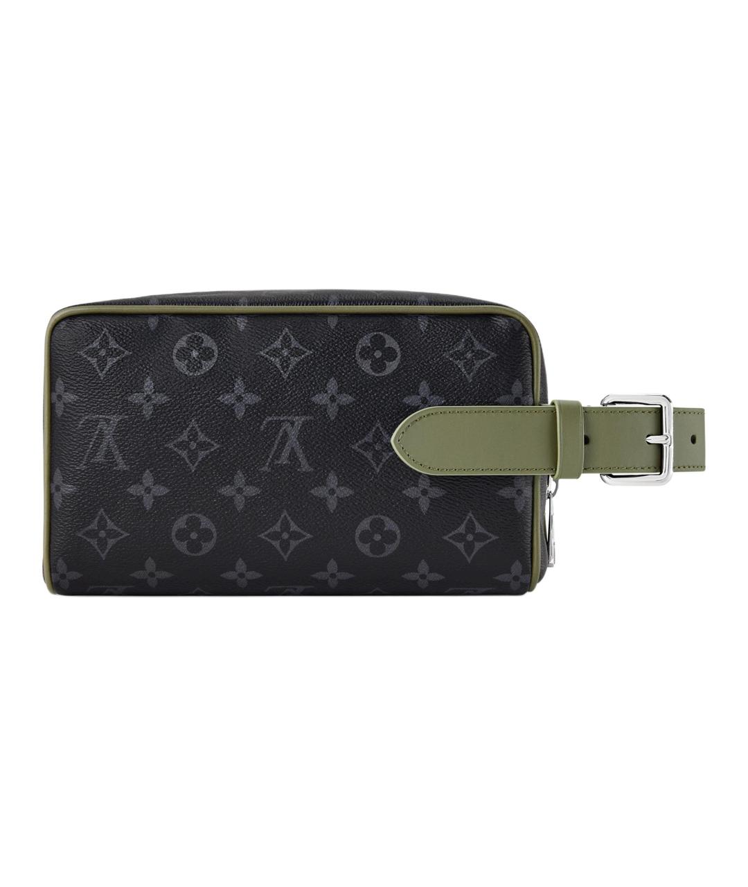 LOUIS VUITTON Черная косметичка, фото 1