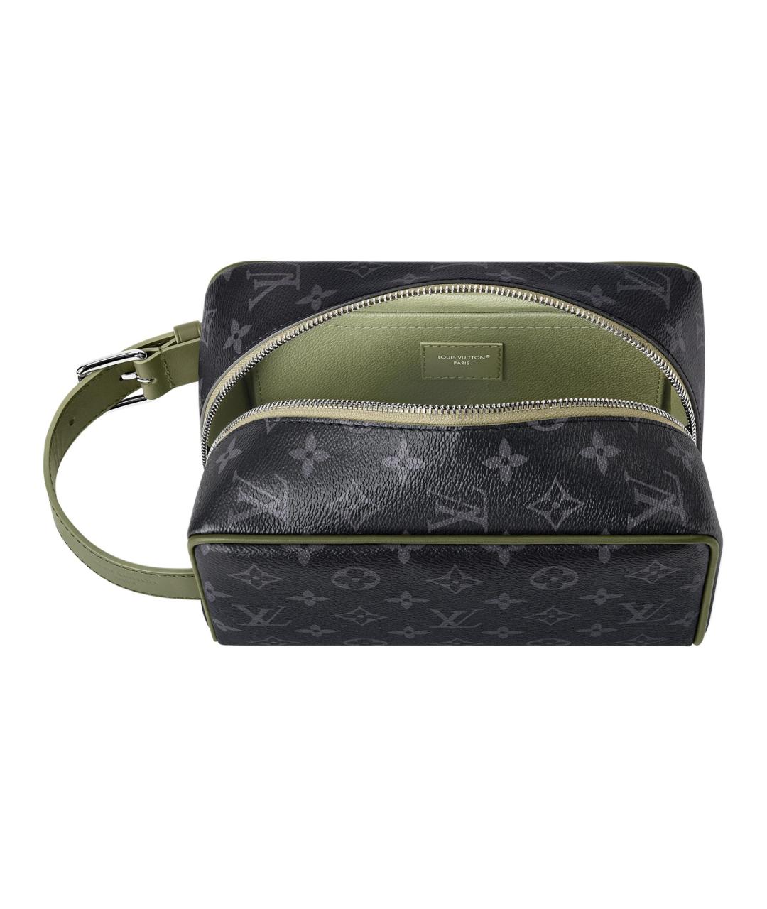 LOUIS VUITTON Черная косметичка, фото 4