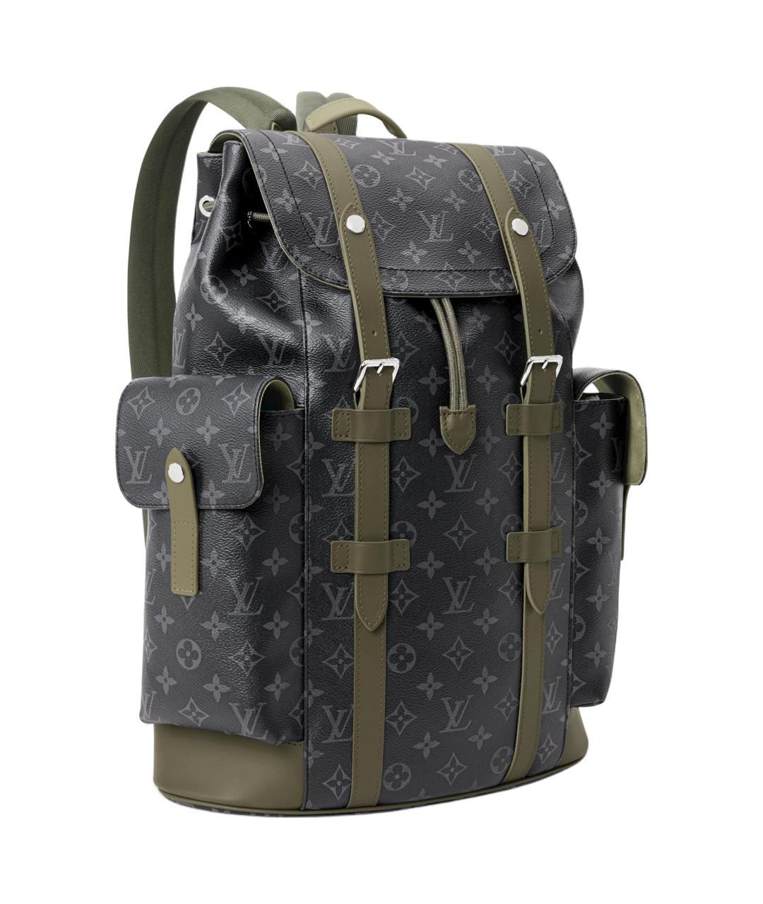 LOUIS VUITTON Черный рюкзак, фото 2