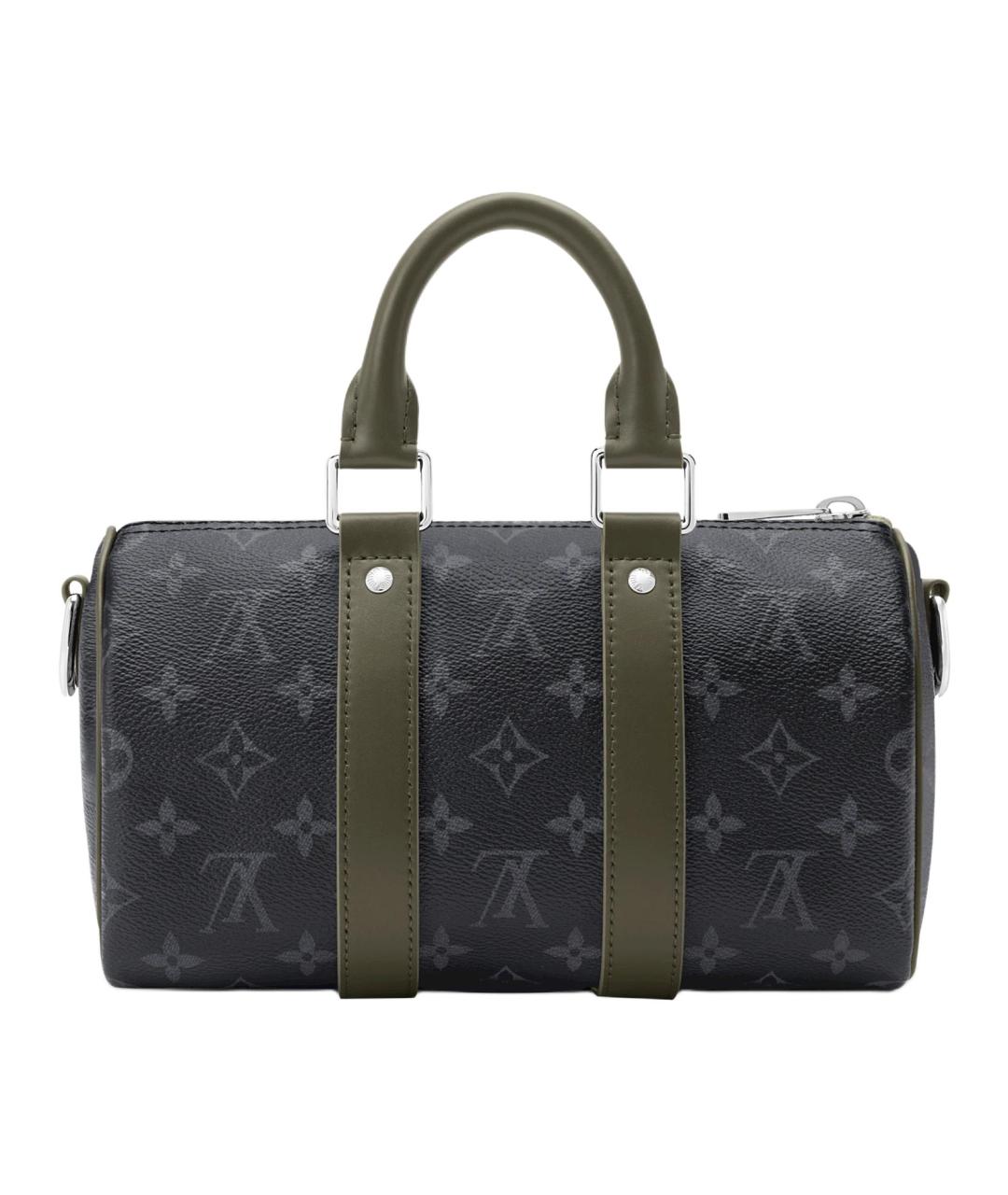 LOUIS VUITTON Антрацитовая сумка на плечо, фото 3