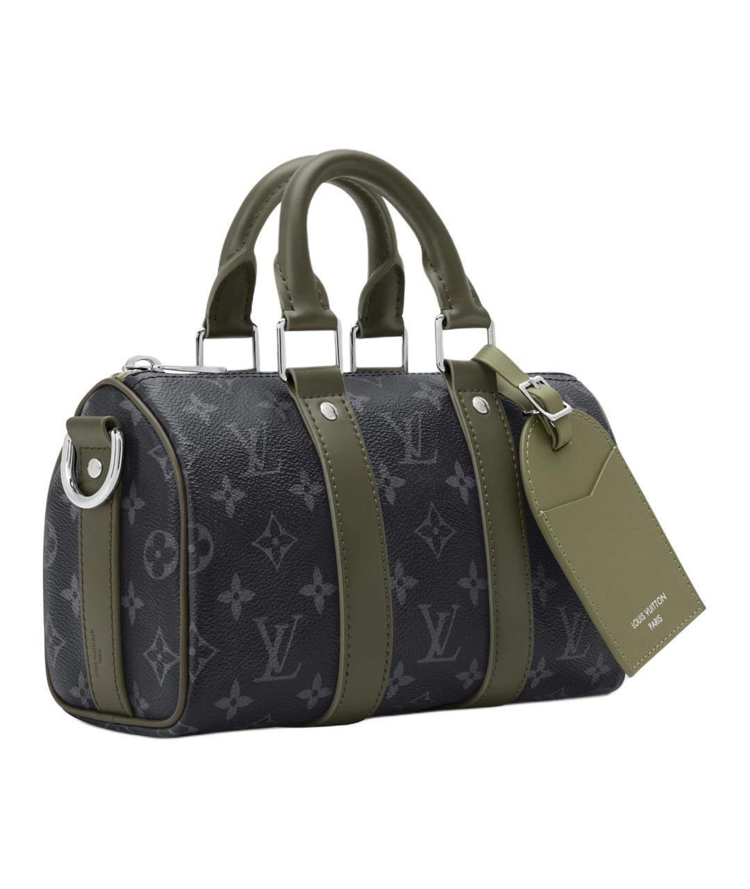 LOUIS VUITTON Антрацитовая сумка на плечо, фото 2