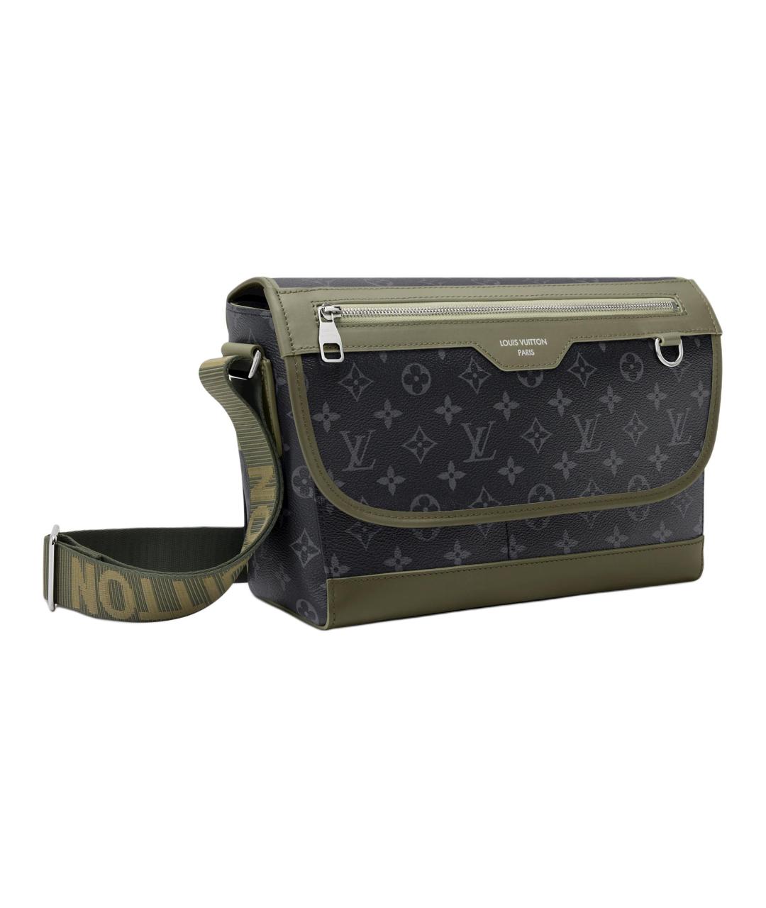 LOUIS VUITTON Черная сумка на плечо, фото 2