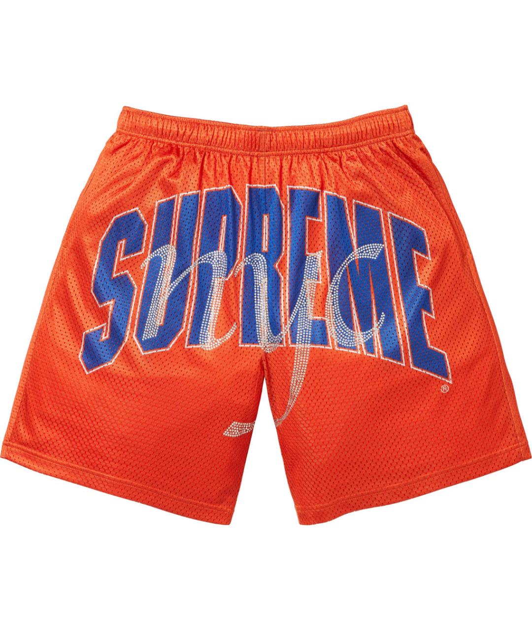 SUPREME Оранжевые спортивные брюки и шорты, фото 1
