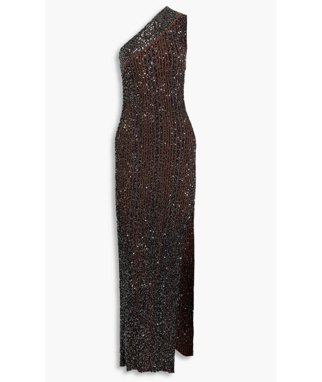 MISSONI Черное вискозное коктейльное платье, фото 10