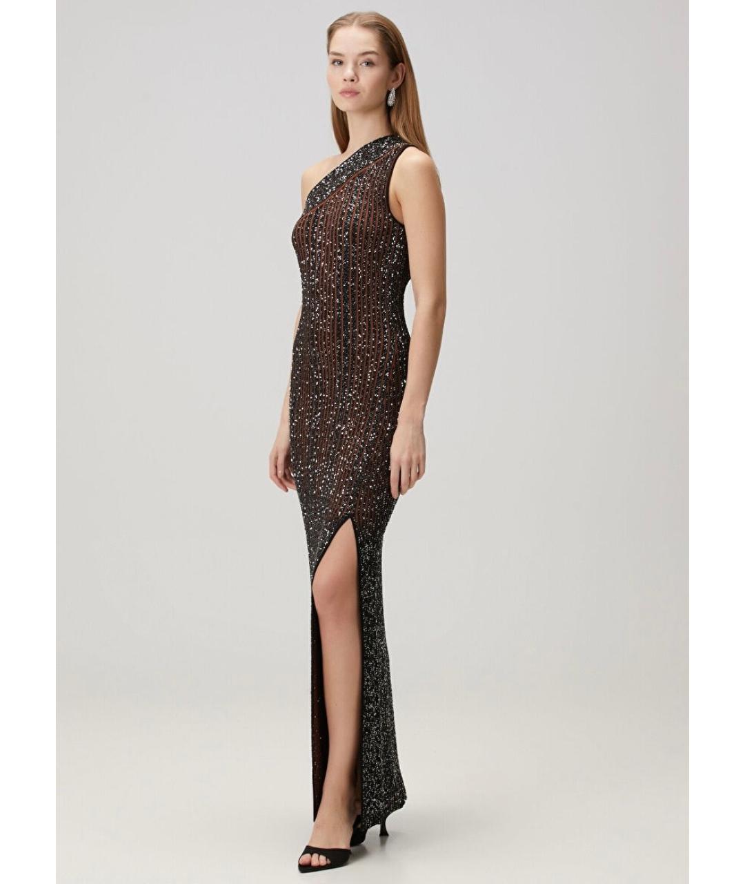 MISSONI Черное вискозное коктейльное платье, фото 6