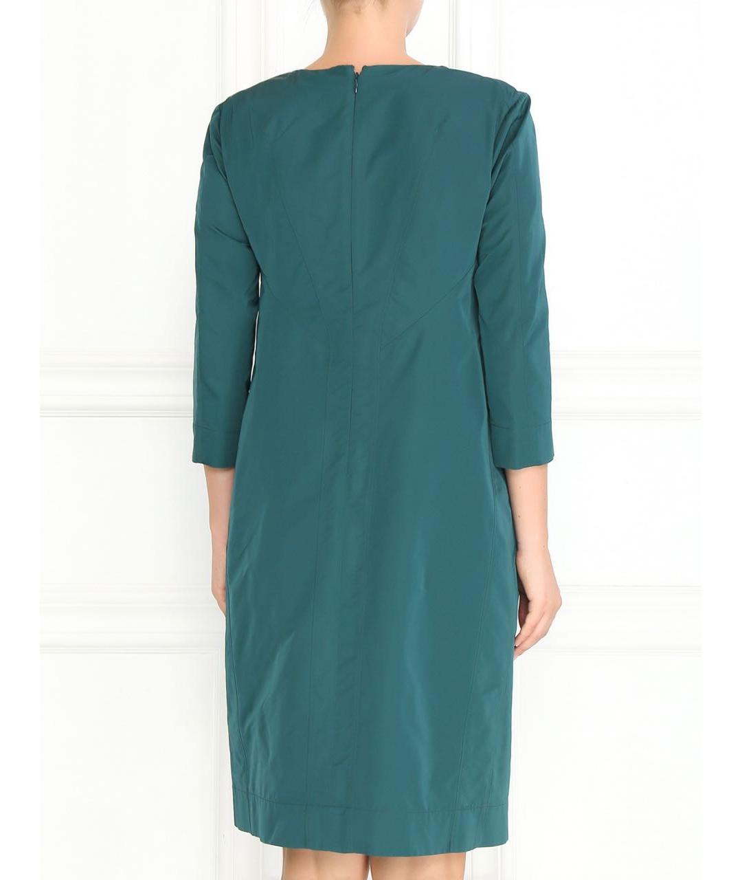 JIL SANDER Зеленое платье, фото 4