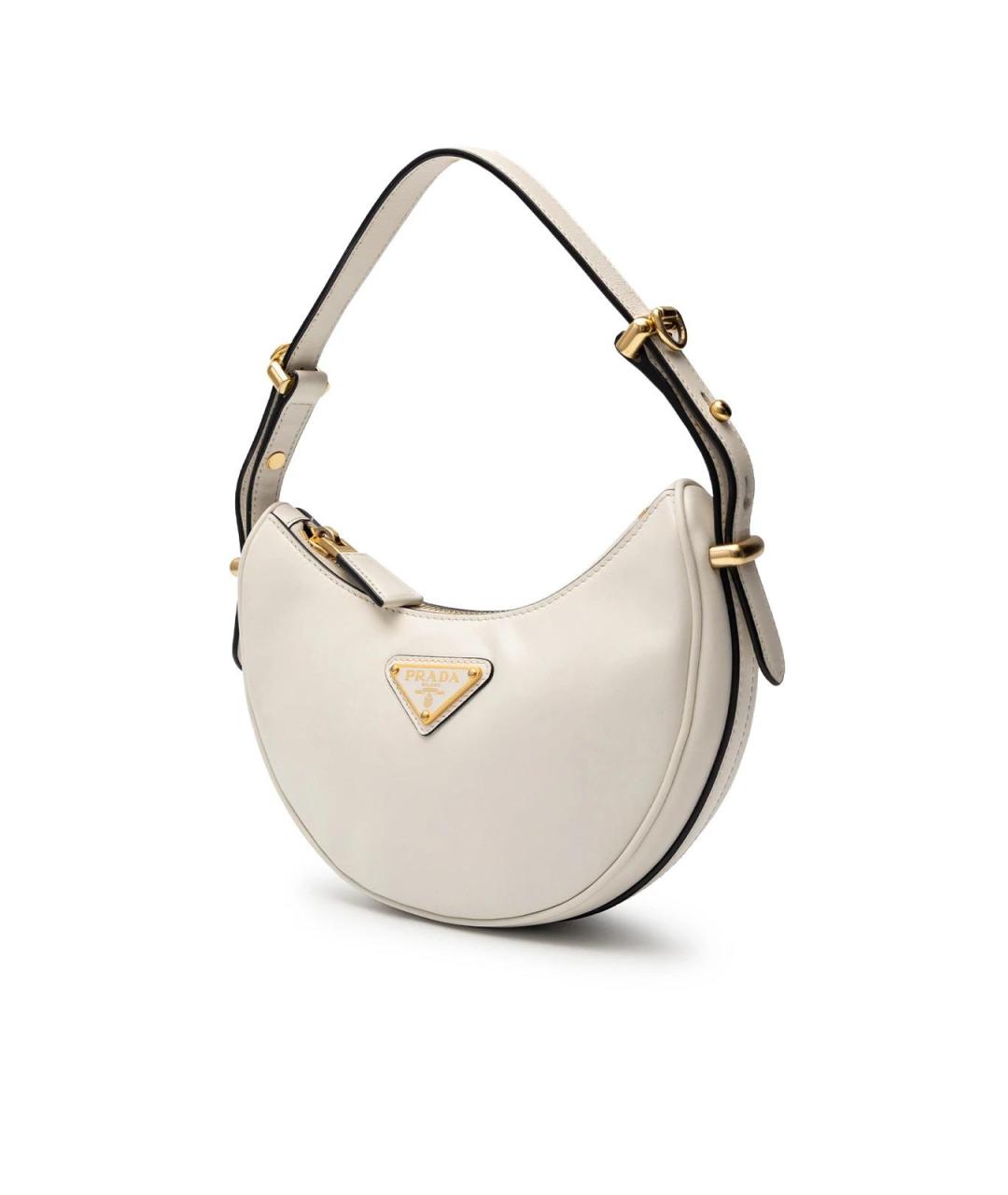PRADA Бежевая кожаная сумка тоут, фото 2