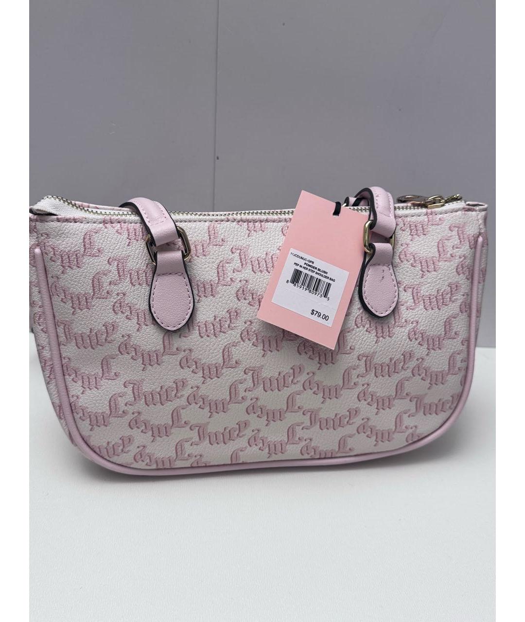 JUICY COUTURE Розовая сумка через плечо, фото 3