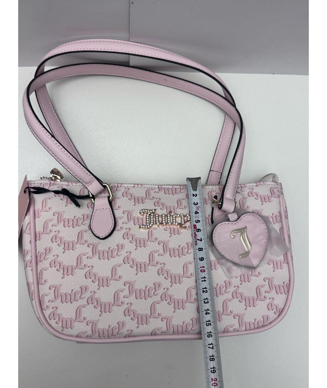 JUICY COUTURE Розовая сумка через плечо, фото 2