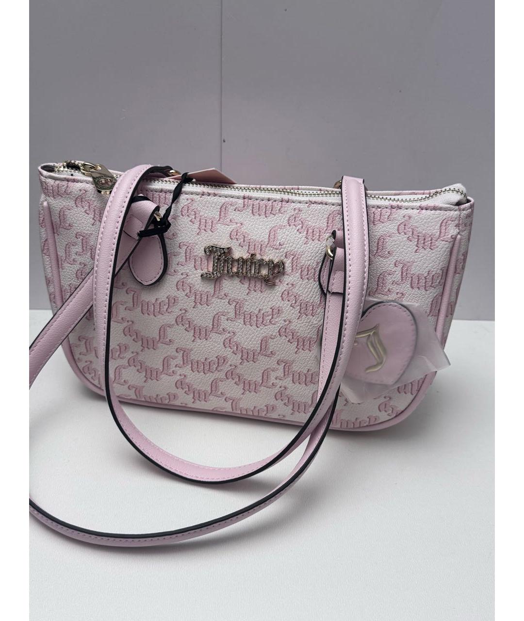 JUICY COUTURE Розовая сумка через плечо, фото 6