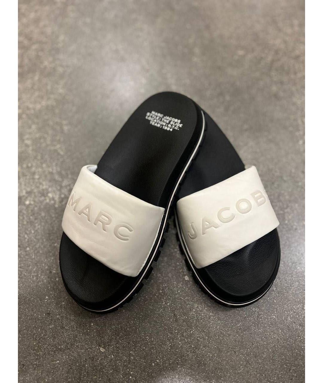 MARC JACOBS Белые шлепанцы, фото 2