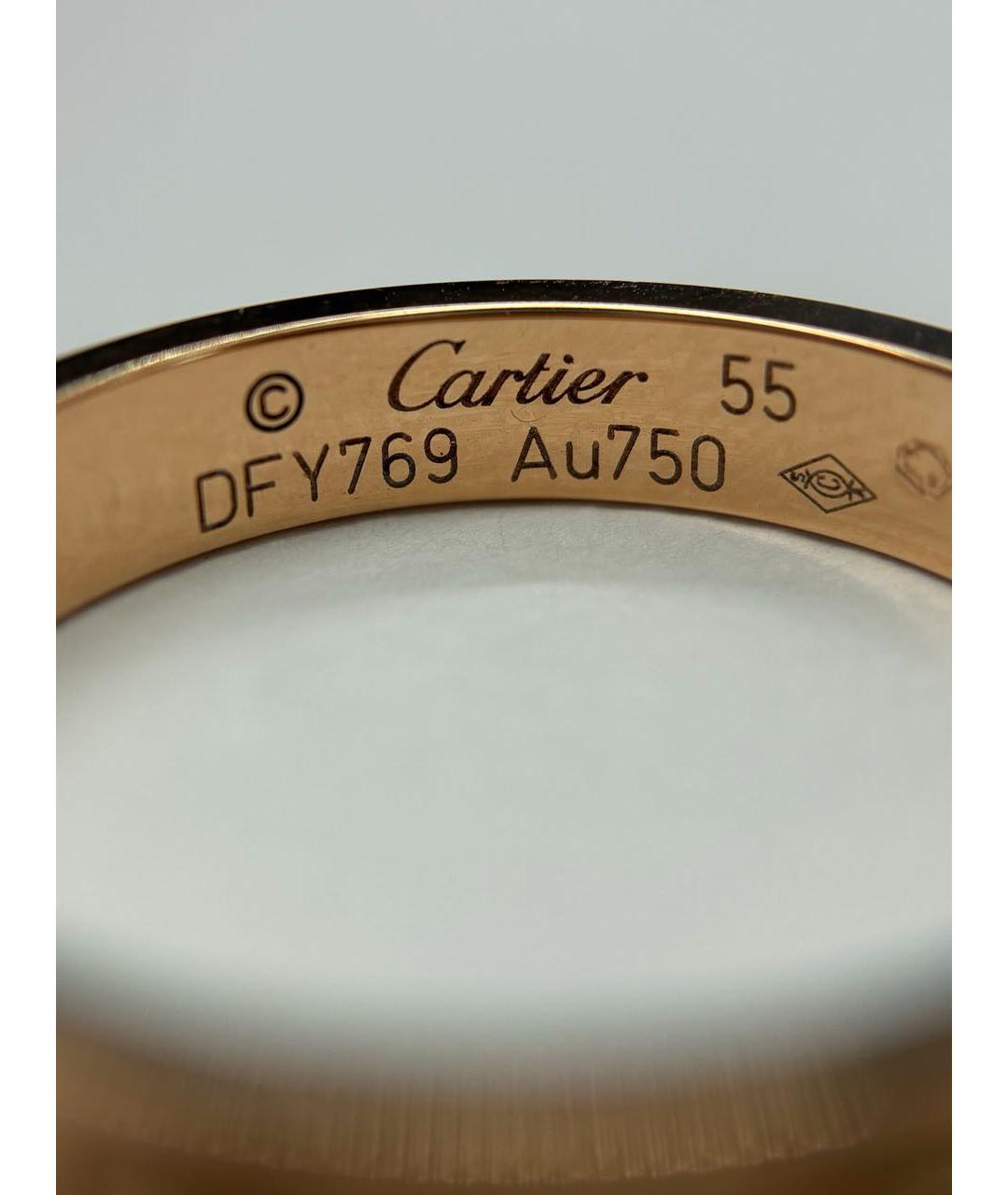 CARTIER Золотое кольцо из розового золота, фото 7