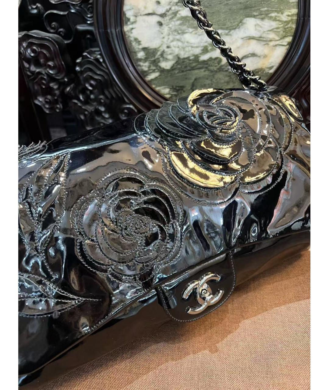 CHANEL Черная сумка через плечо, фото 4