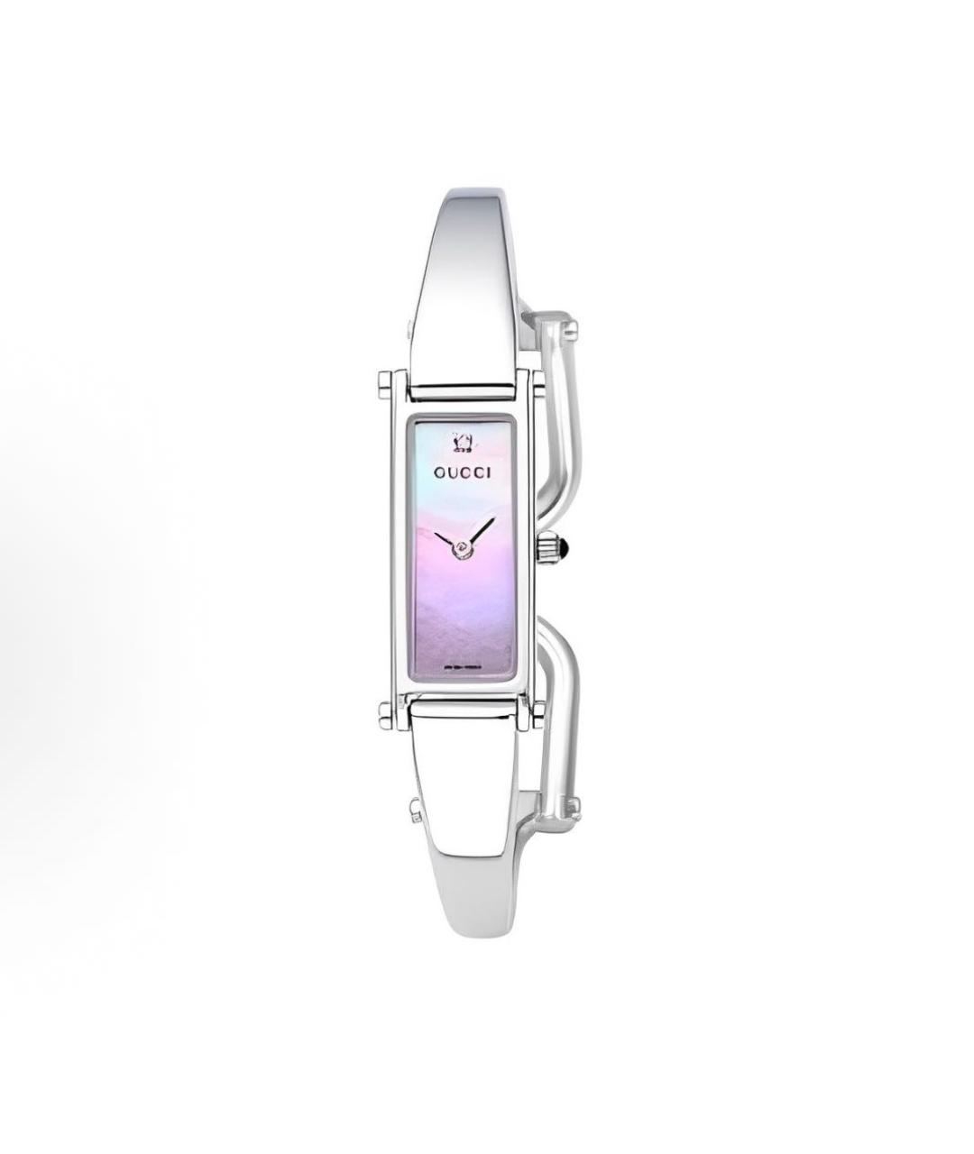 GUCCI Серебряные часы, фото 8