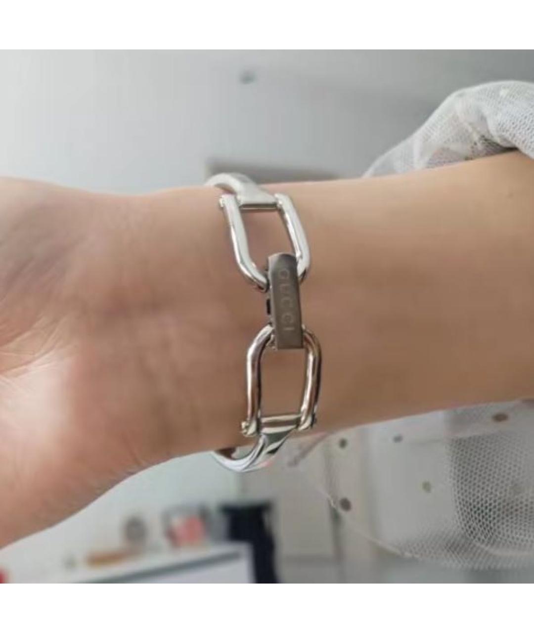 GUCCI Серебряные часы, фото 7