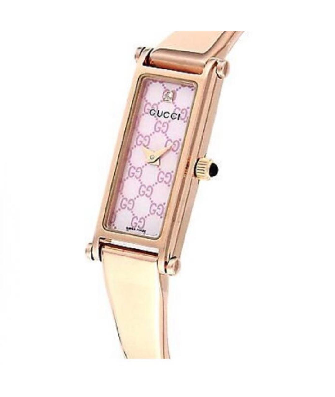 GUCCI Золотые часы, фото 2