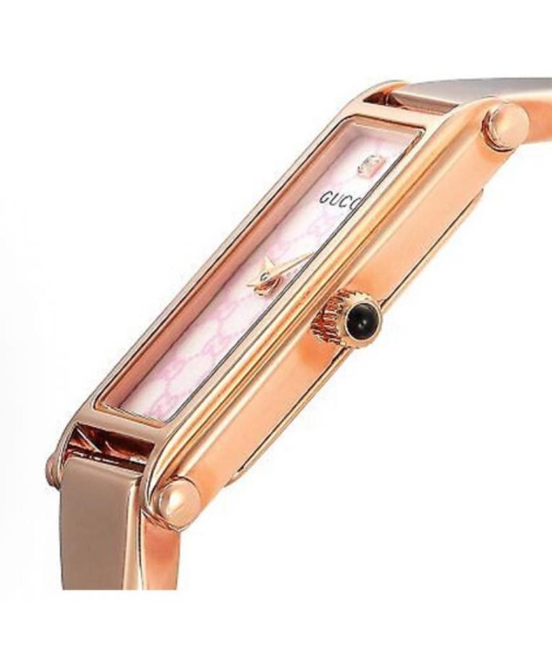 GUCCI Золотые часы, фото 5