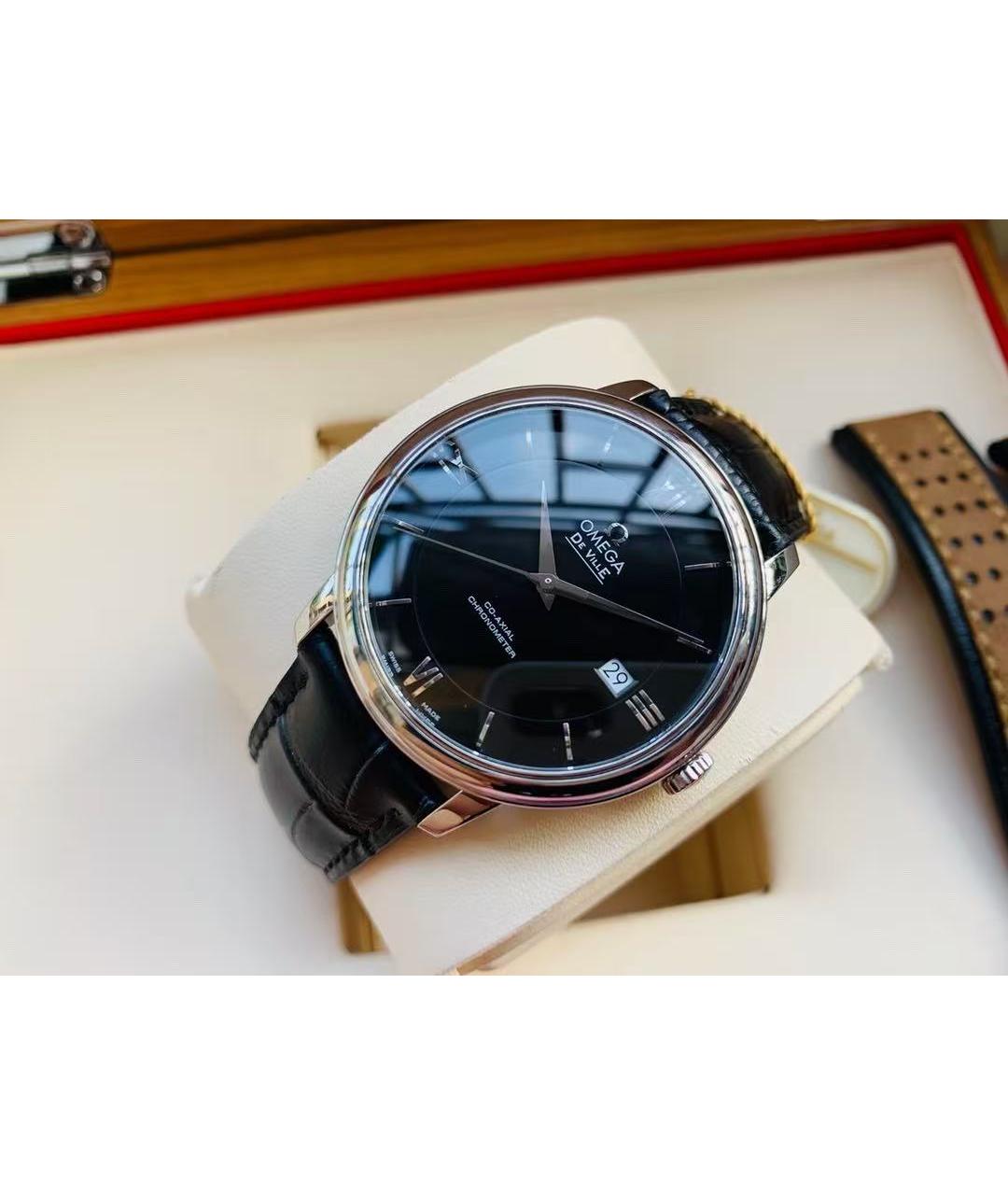 OMEGA Серебряные часы, фото 3