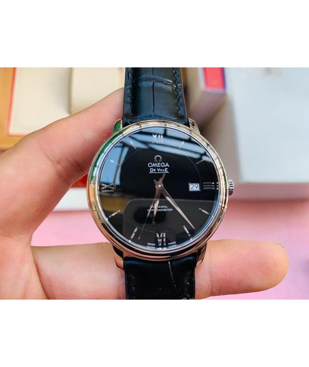 OMEGA Серебряные часы, фото 2