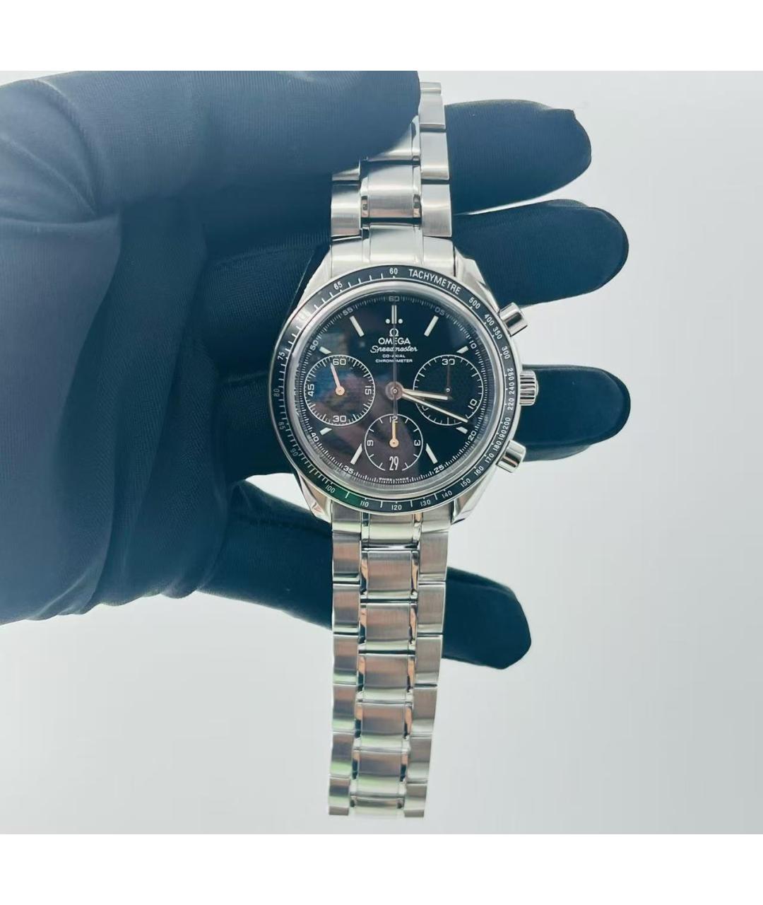 OMEGA Серебряные часы, фото 4