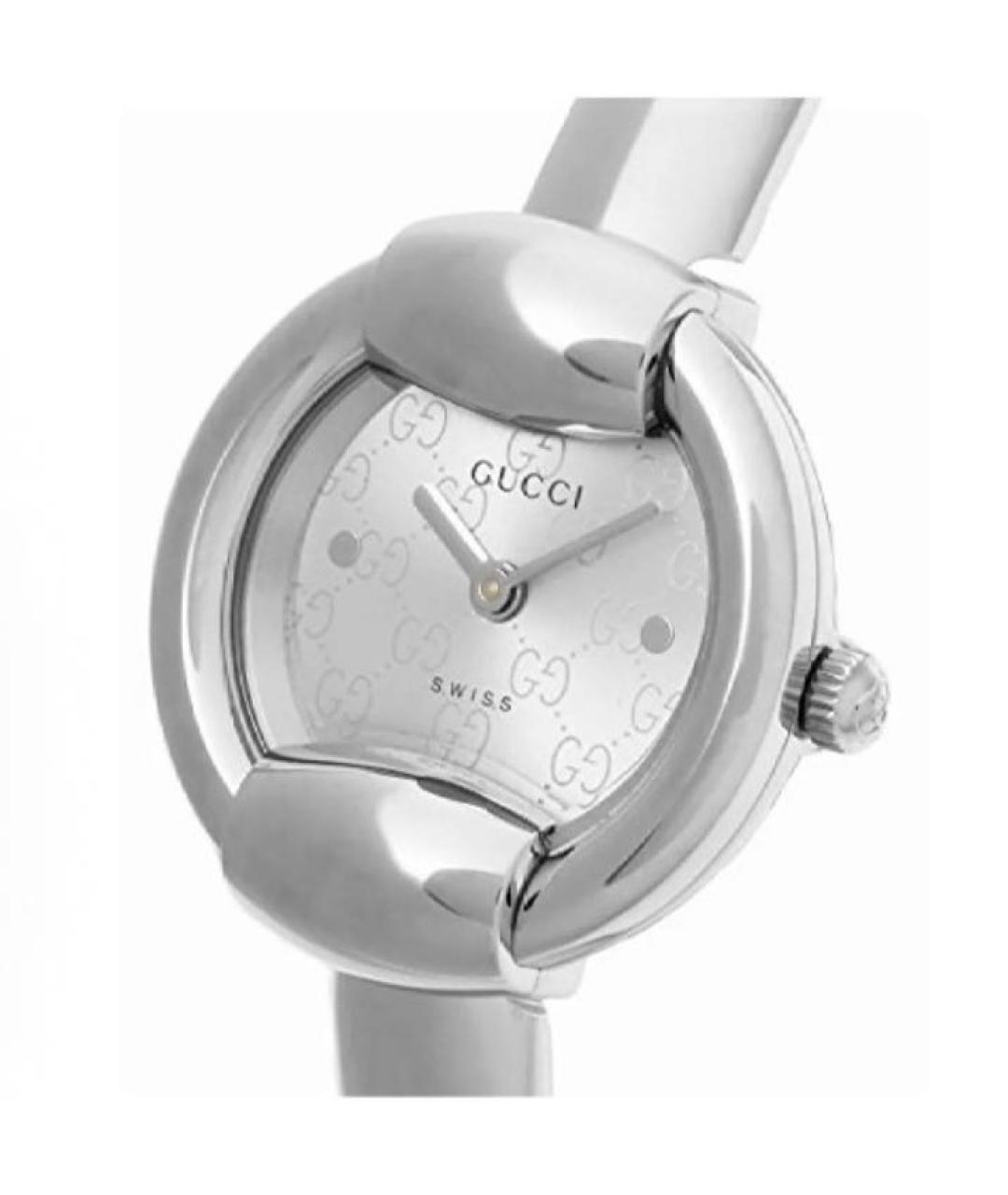 GUCCI Серебряные часы, фото 2