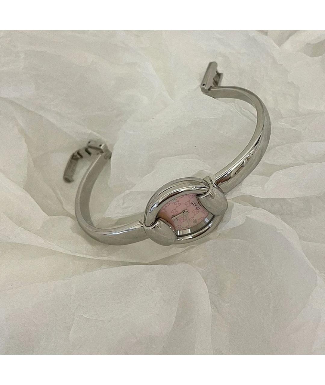 GUCCI Серебряные часы, фото 5
