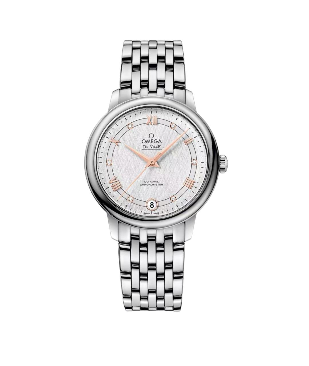 OMEGA Серебряные часы, фото 1