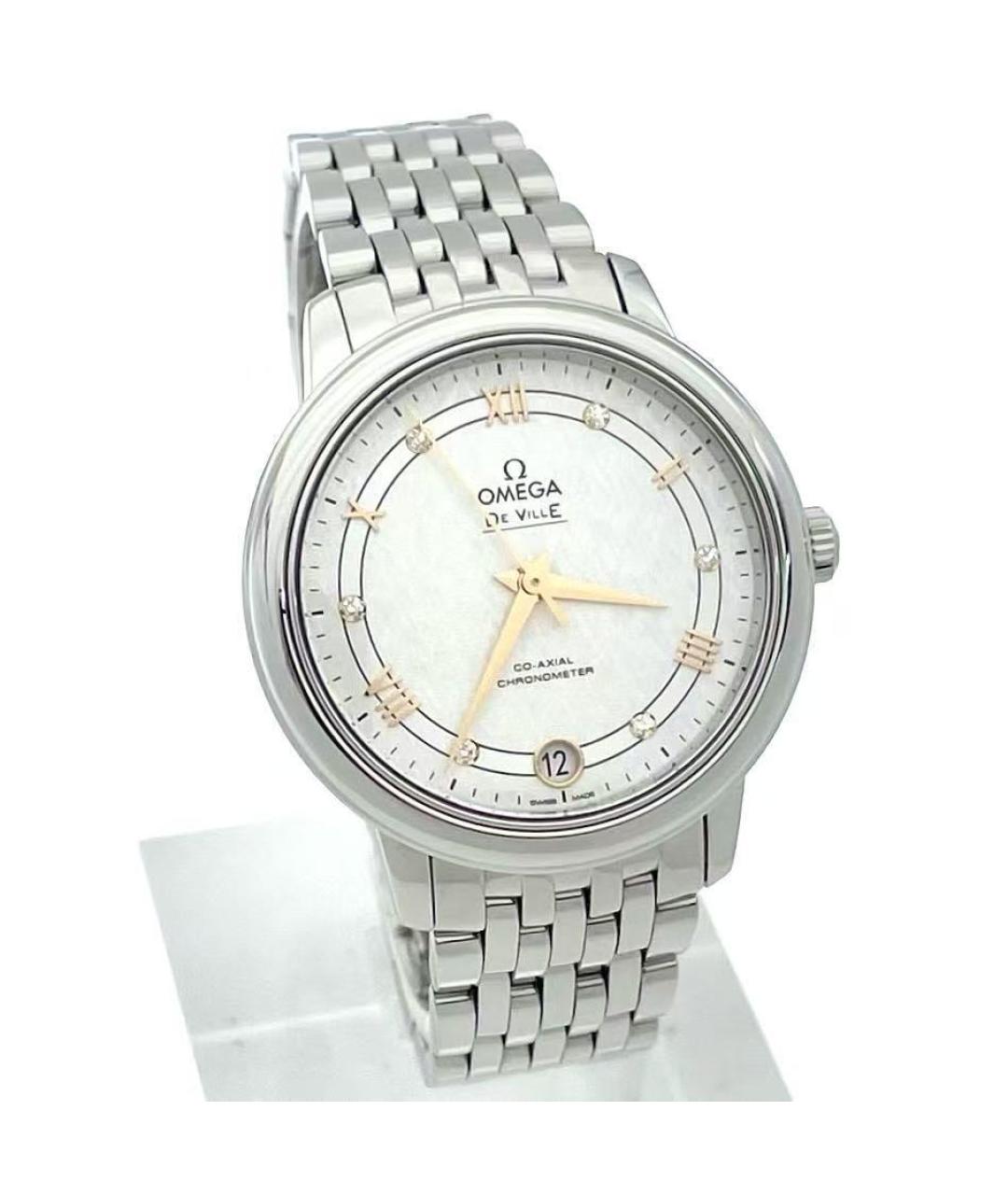 OMEGA Серебряные часы, фото 3