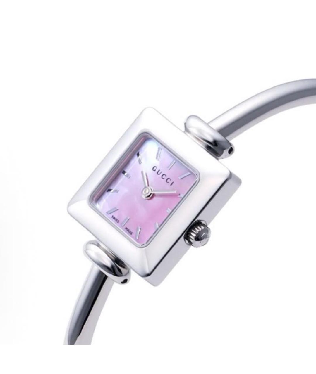 GUCCI Серебряные часы, фото 2