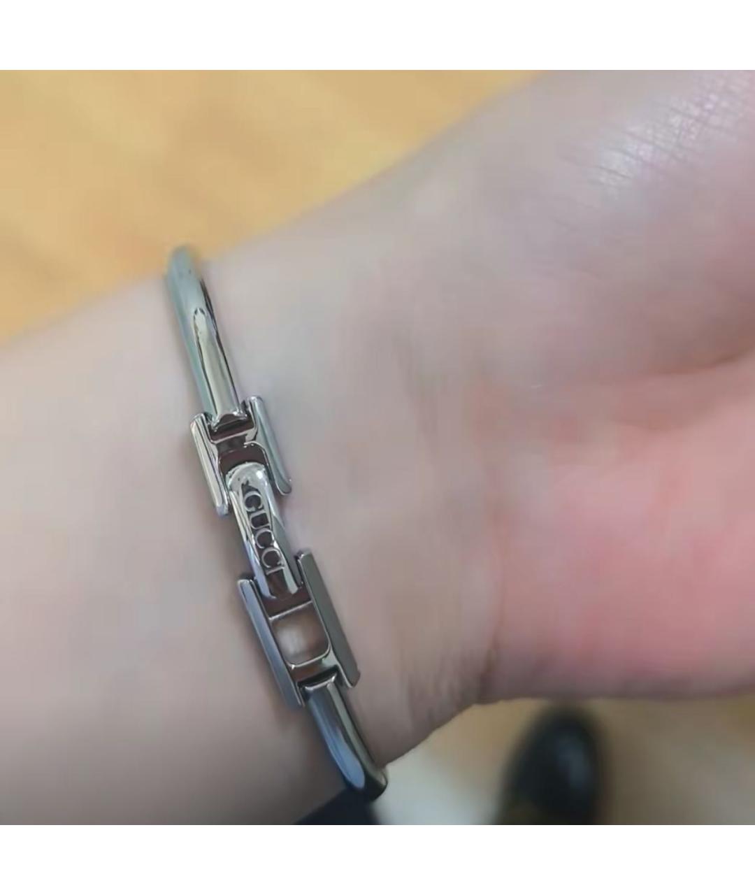 GUCCI Серебряные часы, фото 8