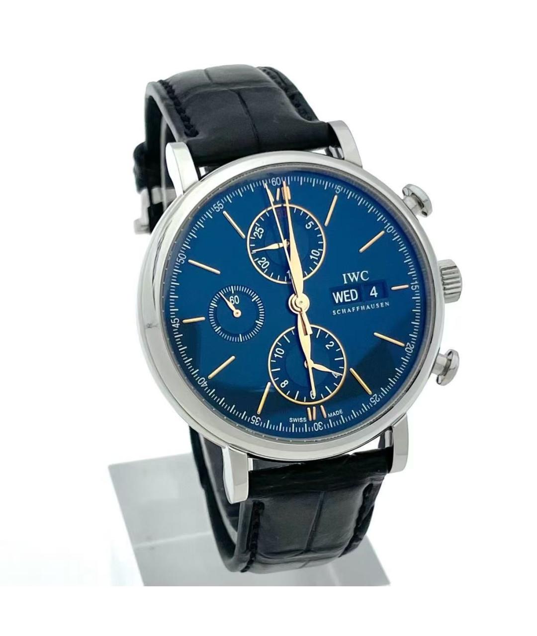 IWC Серебряные часы, фото 4