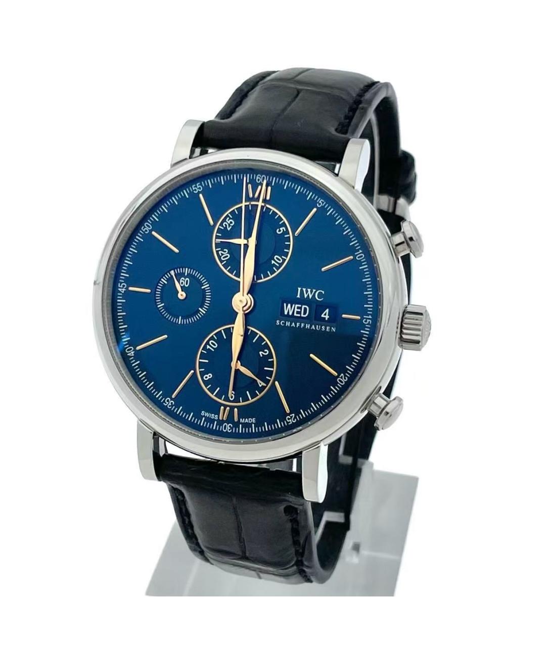 IWC Серебряные часы, фото 3