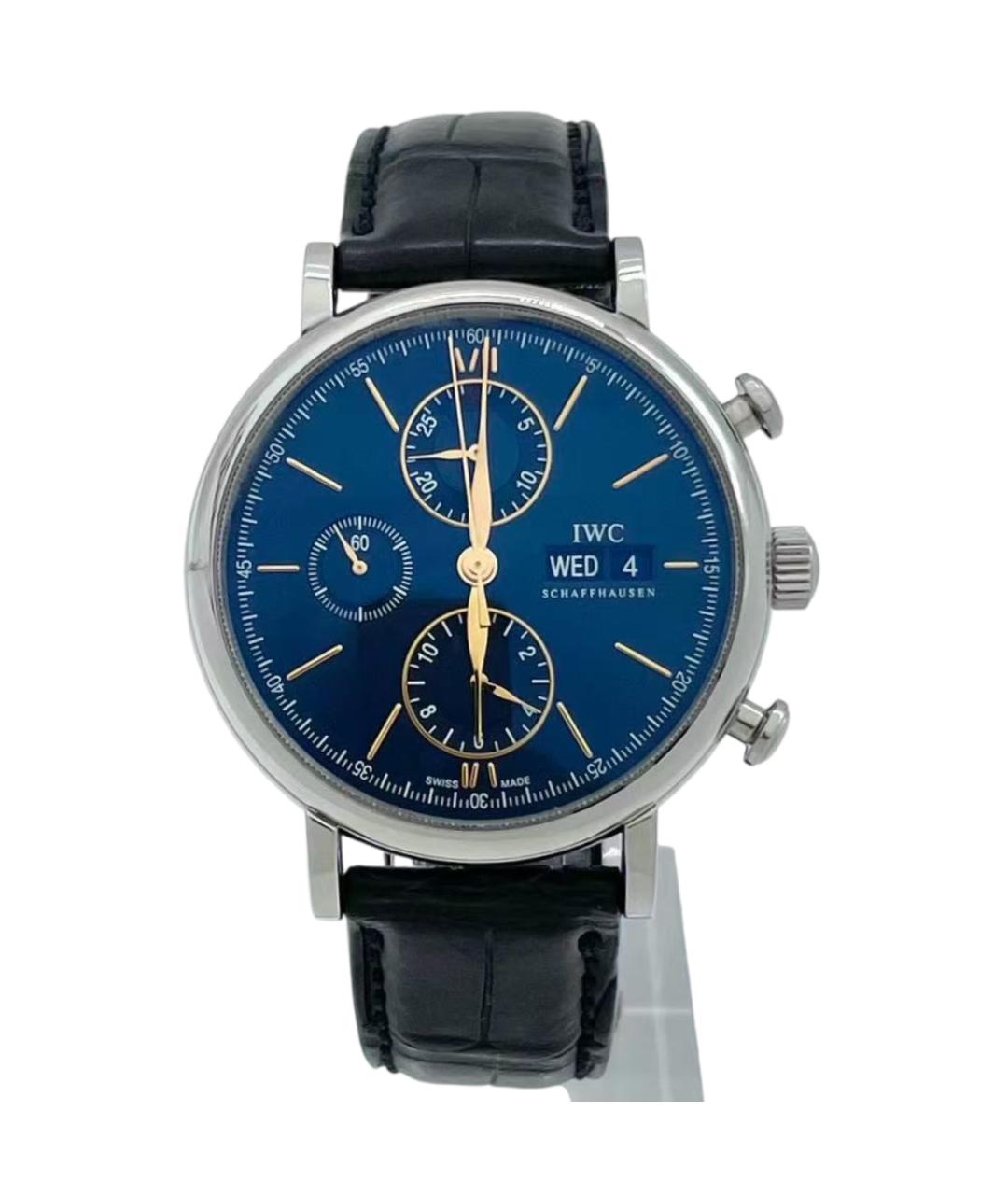 IWC Серебряные часы, фото 1