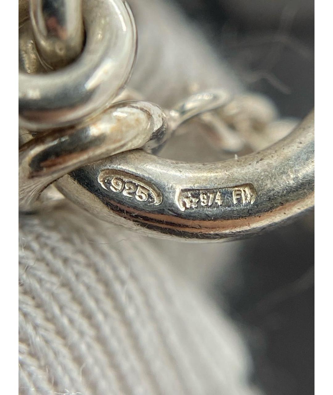 HERMES Серебряное колье, фото 4