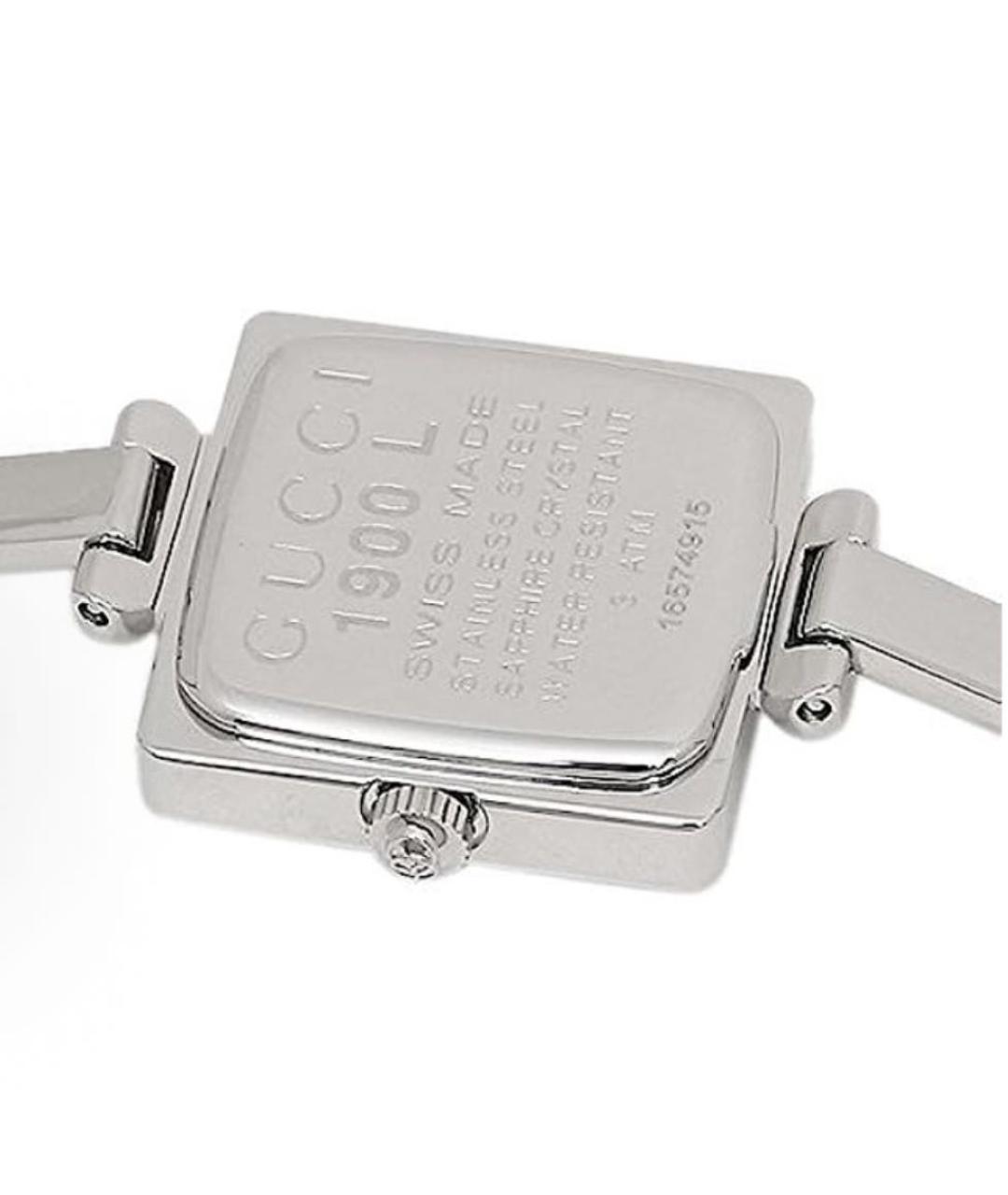GUCCI Серебряные часы, фото 3