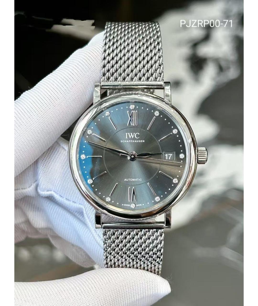 IWC Серебряные часы, фото 2
