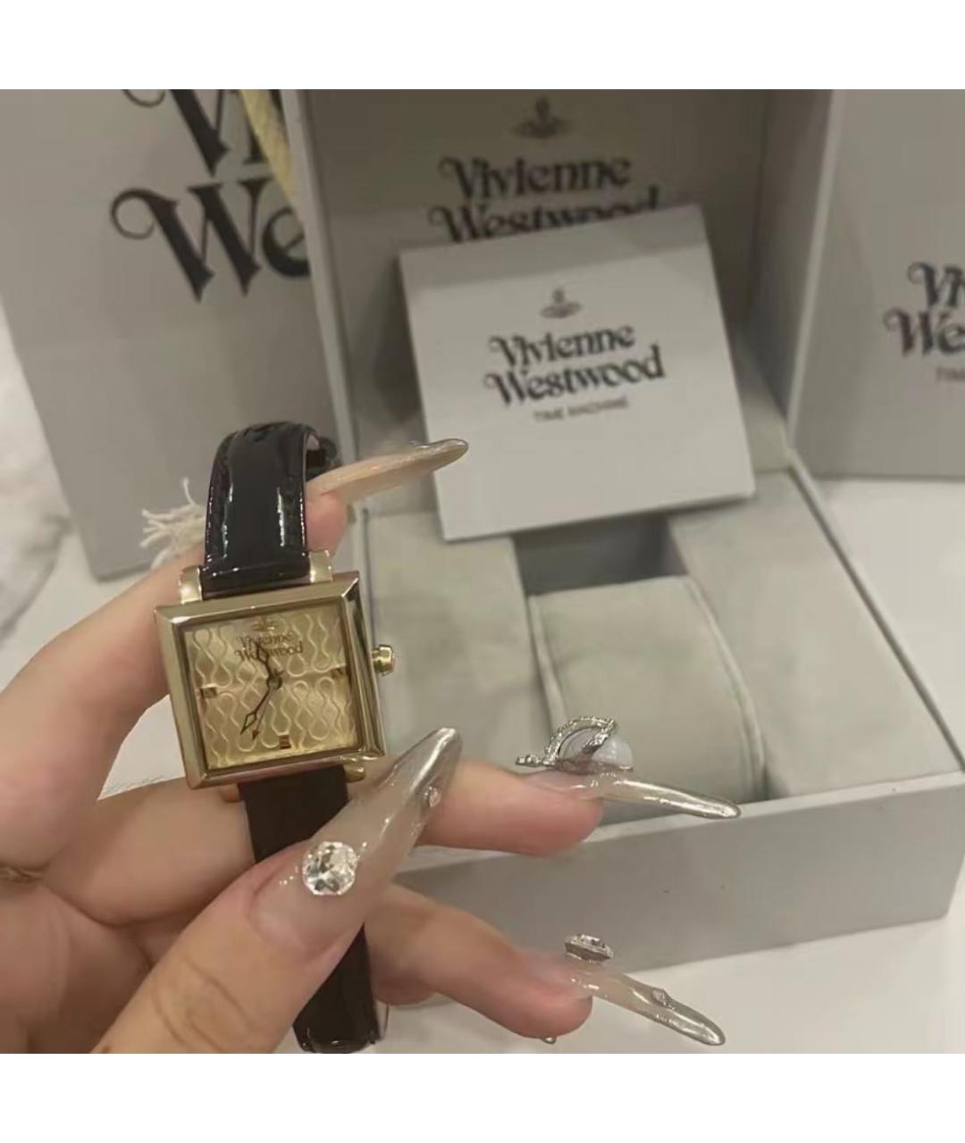 VIVIENNE WESTWOOD Золотые часы, фото 4