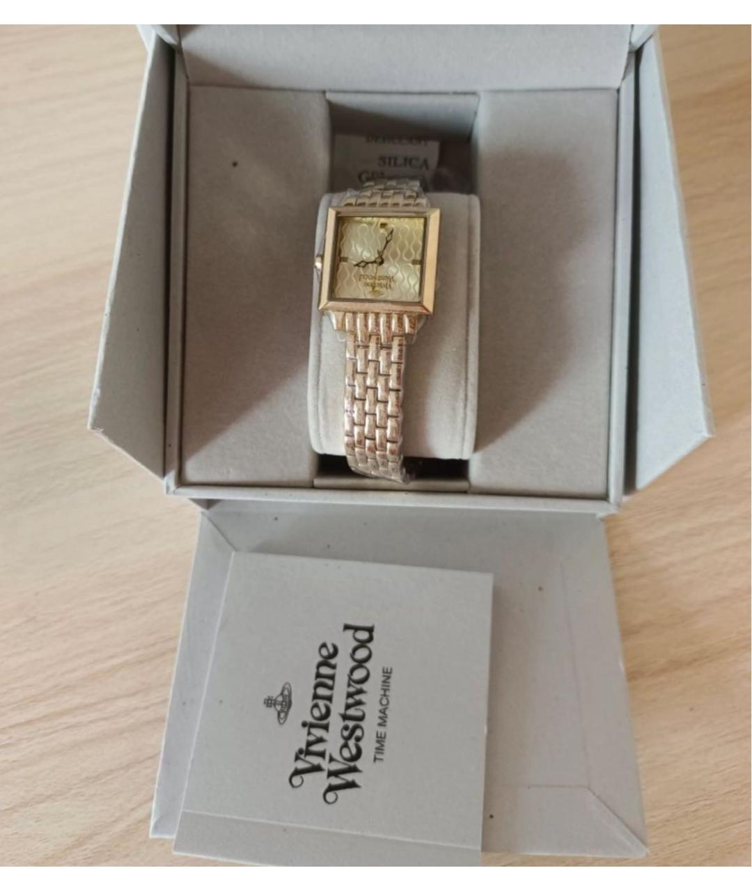 VIVIENNE WESTWOOD Золотые часы, фото 5