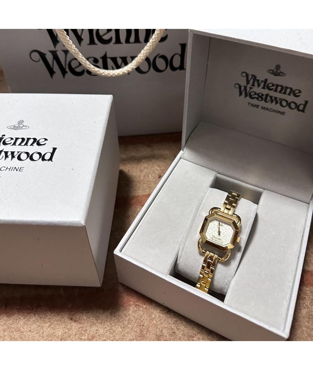 VIVIENNE WESTWOOD Золотые часы, фото 3